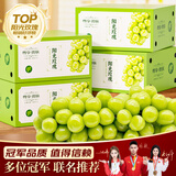 隆千采云南阳光玫瑰葡萄晴王无籽香印提子 新鲜水果中秋节水果礼盒装 2斤单果8-10g礼盒装净重1.7斤起