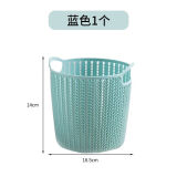 停云静舍小收纳筐家用收纳篮子玩具收纳框神器 小号蓝色 一篮多用