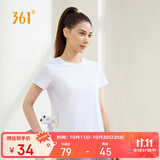 361°短袖女潮流t恤女士夏季新款速干衣运动跑步瑜伽服662424126H-1
