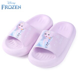 迪士尼爱莎公主女童拖鞋夏季儿童凉拖鞋家居防滑软底浴室宝宝凉拖 F1519浅紫 19.5 cm 200