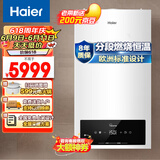 海尔（Haier）燃气壁挂炉热水器天然气采暖炉家用供暖免费上门设计欧洲标准工艺分段燃烧恒温L1PB26-HW1(T)U1