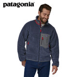 巴塔哥尼亚（Patagonia）男士摇粒绒夹克抓绒衣立领开衫外套Classic Retro-X Jkt 23056 NEWA S