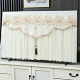 庭漫伊电视罩防尘罩套开机不取款43寸55寸65寸盖布挂式液晶电视盖巾 芳华米 55英寸