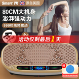 Smart VK 甩脂机懒人律动机抖抖机美腰美腿震肚子瘦神器塑形家用健身器材 80CM豪华款/80级动力/顶配性能 可遥控