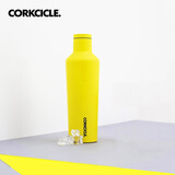 CORKCICLE.保温杯男女士学生高颜值大容量车载不锈钢保冷保冰水杯子礼物 柠檬黄475ml