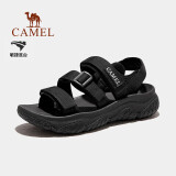 骆驼（CAMEL）2024夏季新品户外魔术贴凉鞋男女溯溪涉水速干沙滩鞋F14B162007