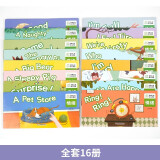 幼儿英语绘本情绪全套16册幼儿启蒙教材英文入门练习小班中班大班儿童少儿英语 小学一年级英语分级阅读绘本儿童英文读物3-6-8岁老师推荐适合1-2的英语课外书二年级上册下册
