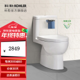 科勒（KOHLER） 科勒马桶卫浴坐便器五级旋风瑞琦连体座便器节水双冲实体店款 305mm（含净洁兰芯）