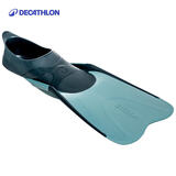 迪卡侬（DECATHLON）潜水装备成人自由潜短脚蹼专业浮潜脚蹼游泳训练蛙鞋OVS 蓝灰色 40-41