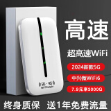 诺行2024新款随身wifi移动无线wifi6无限流量家用便携高速上网路由器 升级版【穿墙网wifi】