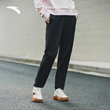 安踏束脚裤女子加绒百搭运动长裤冬季新款保暖长裤收口休闲卫裤女