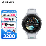 佳明（GARMIN）Forerunner265S月光白血氧心率HRV跑步铁三游泳户外运动手表