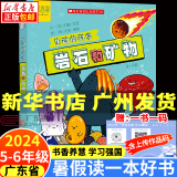 【5-6年级自选】广东省暑假读一本好书五六年级 书香养慧学习强国阅读书目  少年赵世炎  丑虎 图解人工智能 行走的月光静悄悄 我的第一本观星书.观测篇 岩石和矿物 中国超级计算机 4.岩石和矿物（单