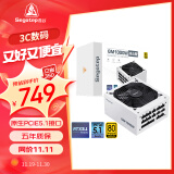 鑫谷（segotep）GM1000W ATX3.1冰山版金牌全模组电源（原生PCIE5.1/105℃电容/白色模组线/台式电脑主机电源）