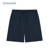 舒雅（Schiesser）男士纯棉家居中裤亲肤宽松五分裤家居睡裤 蓝绿 M
