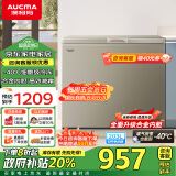 澳柯玛（AUCMA）203升零下40度超低温冰柜 囤货海鲜柜 电脑控温 家用商用大容量 一级能效BC/BD-203FNE 以旧换新