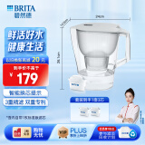 碧然德（brita） 家用滤水壶净水壶滤芯3.5L大容量 晨汐水壶灰色+标准版滤芯2枚（到手1壶3芯）