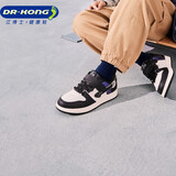 江博士学步鞋运动鞋秋季男女童舒适休闲国货儿童鞋B14243W001黑/米29