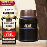 膳魔师（THERMOS）焖烧杯焖烧壶520ml大容量316钢保温饭盒保温桶罐子TSK2-520S BK