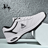 奈客保罗【厂牌】软底男秋季运动鞋轻便透气户外旅游鞋波鞋男 酷炫白32712 42