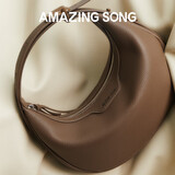 Amazing Song乙颂【520送女朋友礼物】半月包小号单肩斜挎女包高级感腋下包