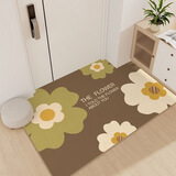 阿芙豆 定制入户门地垫卧室门口水晶绒垫子家用卫生间吸水浴室门垫 bo1023 60cm*40cm