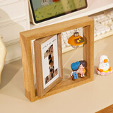 悠乐美情侣结婚周年纪念日相框定制照片生日礼物女生送男朋友老婆情人节 1周年（礼袋款）