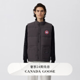 加拿大鹅（Canada Goose）Freestyle 男士羽绒马甲户外休闲外套大鹅羽绒服 4154M 66 石墨色 XL