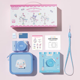 GEEKPAPA亿觅三丽鸥儿童玩具照相机男女孩生日礼物卡通学生相机儿童礼物 玉桂狗64G+同款相机包包礼盒版