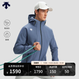 迪桑特（DESCENTE） TRAINING系列男士 加绒防泼水 梭织上衣外套夹克 NV-NAVY L (175/96A)