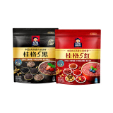 QUAKER 【专享】5黑5红5白混合装袋装燕麦片即食懒人早餐代餐 5红480g+5黑518g