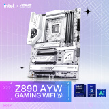 华硕Z890 AYW GAMING WIFI W 哎呦喂主板 支持 CPU 285K/265K/265KF/245KF (Intel Z890/LGA 1851）