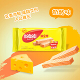 丽芝士（Richeese）纳宝帝奶酪味威化饼干110g