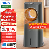 飞利浦（PHILIPS）取暖器电暖器电热暖风机家用电暖气冷暖两用一体机空调扇冷热风机取暖神器全屋升温客厅浴室大面积 ACR4248X星空灰