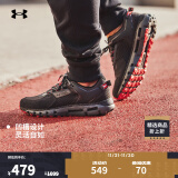 安德玛（UNDERARMOUR）HOVR Summit男女同款缓震运动休闲鞋情侣鞋3022579 煤玉黑100 37.5