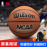 威尔胜（Wilson）NCAA赛事专业实战篮球室内外通用标准比赛用球WTB1233IB07CN