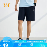 361°运动短裤男士夏季休闲五分裤宽松透气跑步运动 652124711-2 2XL