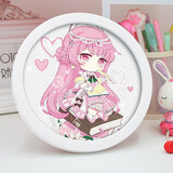 十二星座2025新款钻石画满钻客厅手工diy儿童钻石贴画女孩钻石画 876处女座+20CM相框+材料包