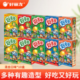 好丽友（ORION）好多鱼 33多规格可选 零食饼干儿童休闲零食办公室  休闲食品 混合口味33g*10盒