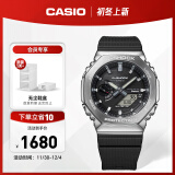 卡西欧（CASIO）G-SHOCK GM-2100八王子系列 明星同款欧8金属表头运动男表 防水 GBM-2100-1APR