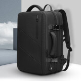 尼格尔背包男双肩包可扩容大容量16英寸电脑包商务出差旅行包学生书包 雅致灰扩容款