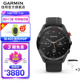 佳明（GARMIN） Approach S62/S70高尔夫GPS触控智能手表滑雪商务腕表送男朋友 S62黑色进阶版（内含3只CT10）
