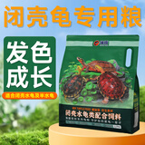 海豚黄缘龟粮半水龟乌龟剃刀蛋龟白化龟金石龟饲料种龟幼龟苗幼龟食 2.5kg 石钱龟（黑颈）条状L/约5mm
