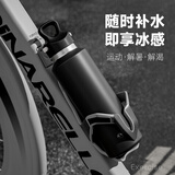 特美刻（TOMIC）保温杯大容无螺纹学生不锈钢水杯【新老批次随机发316/年会礼品 黑色600ml