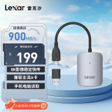 雷克沙（Lexar）USB3.2读卡器 USB/Type-C口 CFexpress Type A卡索尼相机卡读取 支持苹果16安卓手机电脑