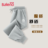 班尼路（Baleno）束脚裤男秋季潮流运动宽松韩版百搭长裤针织ins垂感美式大码裤子