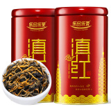 乐品乐茶滇红茶叶红茶特级 金芽功夫茶古树茶叶散装共200g