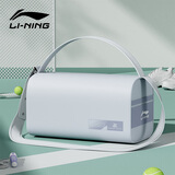 李宁（LI-NING）游泳收纳包干湿分离旅行健身包男女运动训练款专用防水包游泳背包 灰色