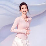 SIINSIIN 【专享】【戚薇同款】24年款修身防晒衣女款防紫外线冰皮防晒服 裸杏粉 M