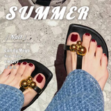 CandyMoyo健康无毒指甲油免烤速干护甲油水性不可撕持久手脚美甲裸色 浆血红